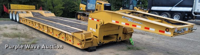 image for item LM9775 1999 Eager Beaver  lowboy equipment trailer