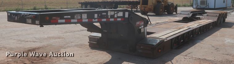 image for item LP9002 2012 Load King 553/4  lowboy equipment trailer