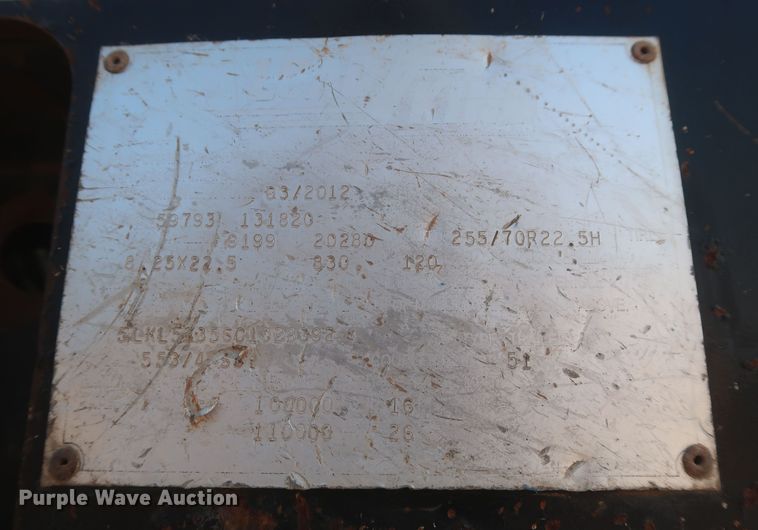 image for item LP9002 2012 Load King 553/4  lowboy equipment trailer