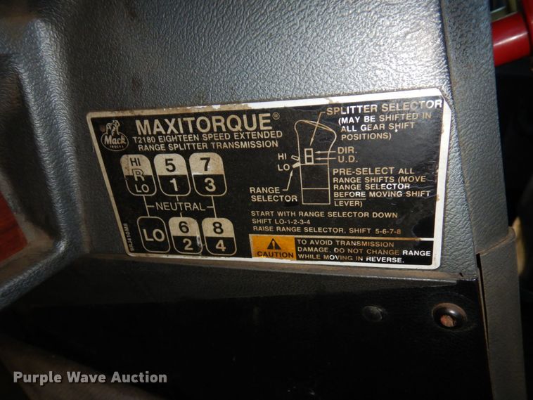 image for item MH9221 1999 Mack CH613  semi truck