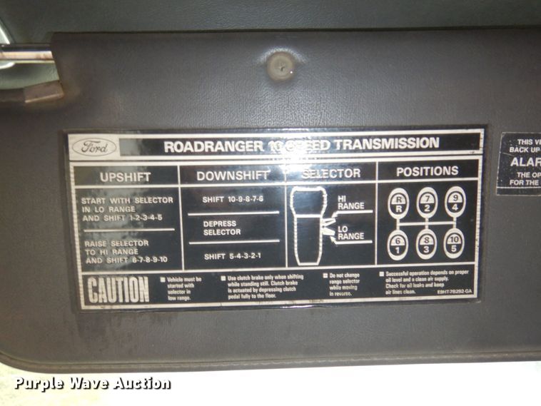 image for item MH9232 1996 Ford Aeromax L9000  truck with 1994 Wsch trailer