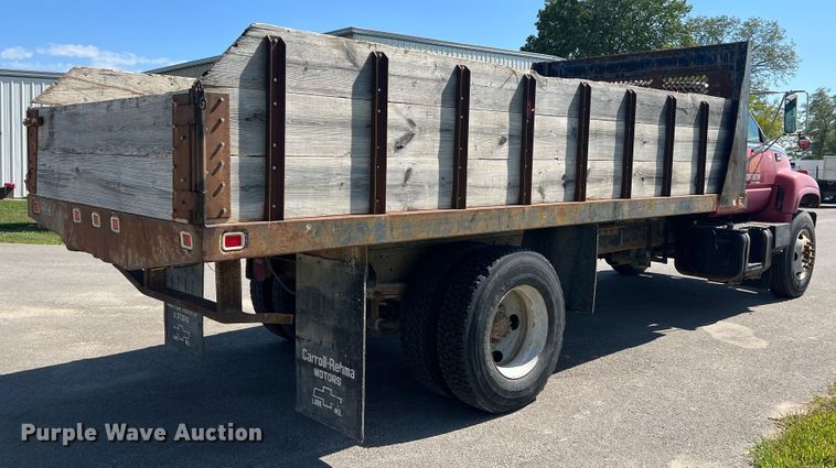 image for item MR9903 1999 Chevrolet C7500  dump flatbed truck