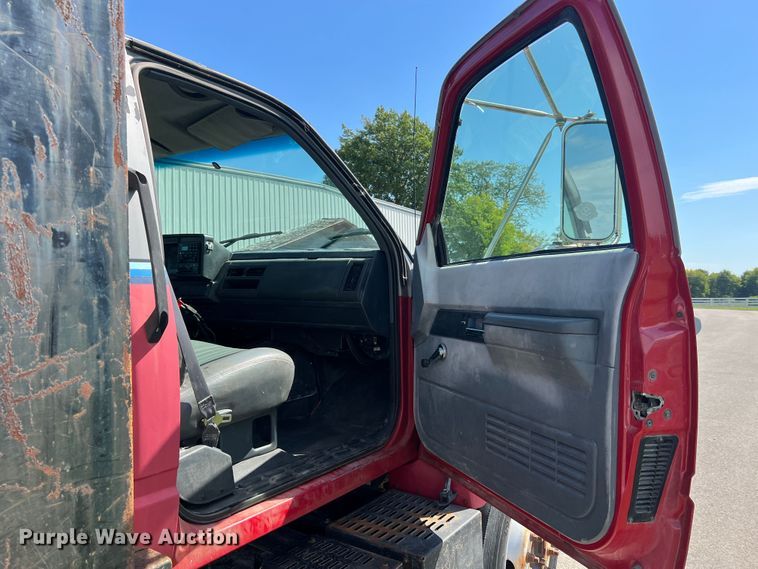 image for item MR9903 1999 Chevrolet C7500  dump flatbed truck