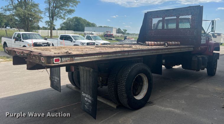 image for item MR9904 1991 Chevrolet Kodiak  dump flatbed truck