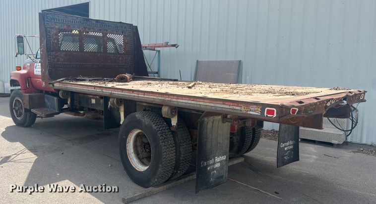 image for item MR9904 1991 Chevrolet Kodiak  dump flatbed truck