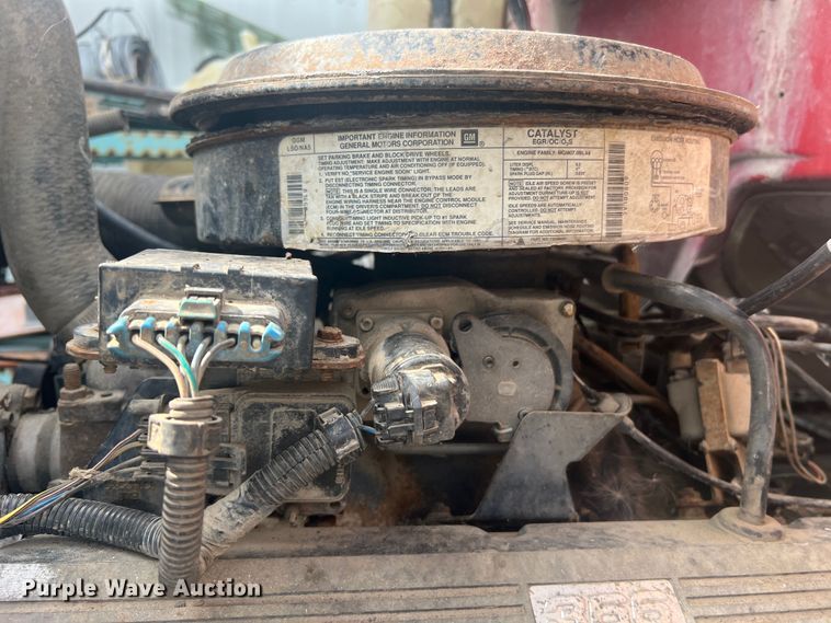 image for item MR9904 1991 Chevrolet Kodiak  dump flatbed truck