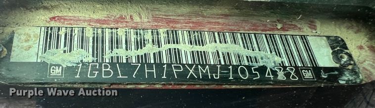 image for item MR9904 1991 Chevrolet Kodiak  dump flatbed truck