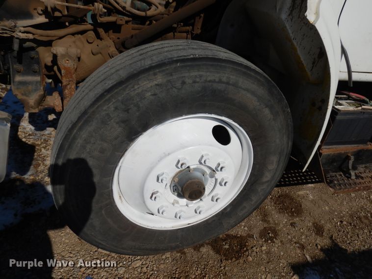 image for item DH8844 1994 International 4900  dump flatbed truck