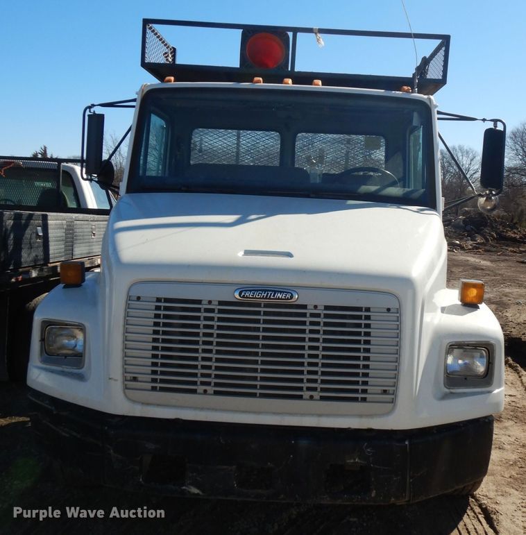 image for item DH8902 1998 Freightliner FL50  dump flatbed truck