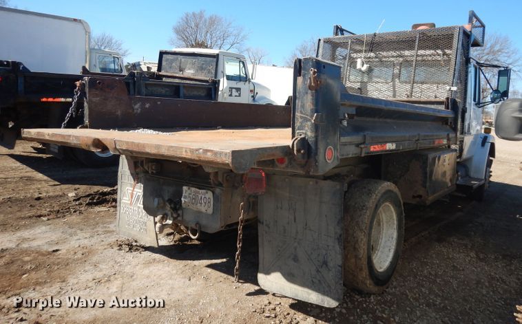 image for item DH8902 1998 Freightliner FL50  dump flatbed truck