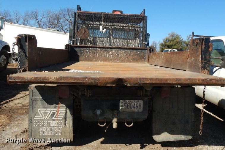 image for item DH8902 1998 Freightliner FL50  dump flatbed truck