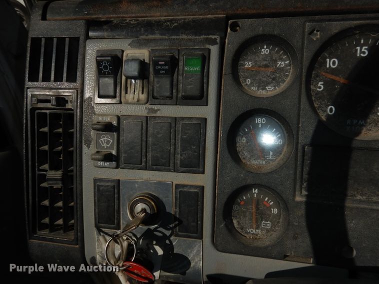 image for item DH8902 1998 Freightliner FL50  dump flatbed truck