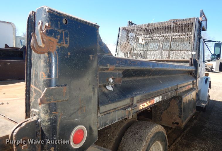 image for item DH8902 1998 Freightliner FL50  dump flatbed truck