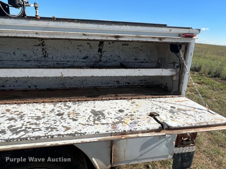 image for item DK7079 2008 Ford F150  utility bed pickup truck