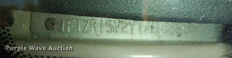 image for item DM3225 2000 Ford Ranger  SuperCab pickup truck