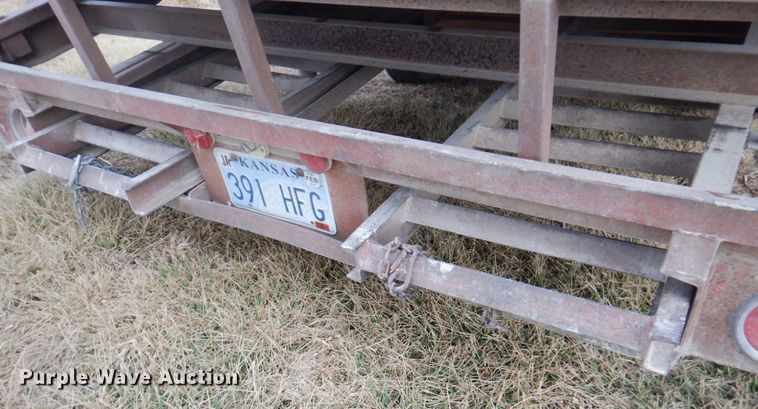 image for item DN1373 1985 Hillsboro  equipment trailer