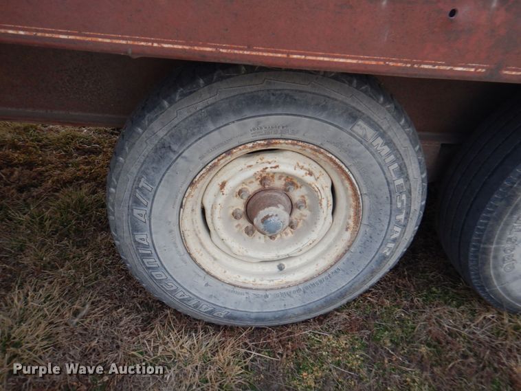 image for item DN1373 1985 Hillsboro  equipment trailer