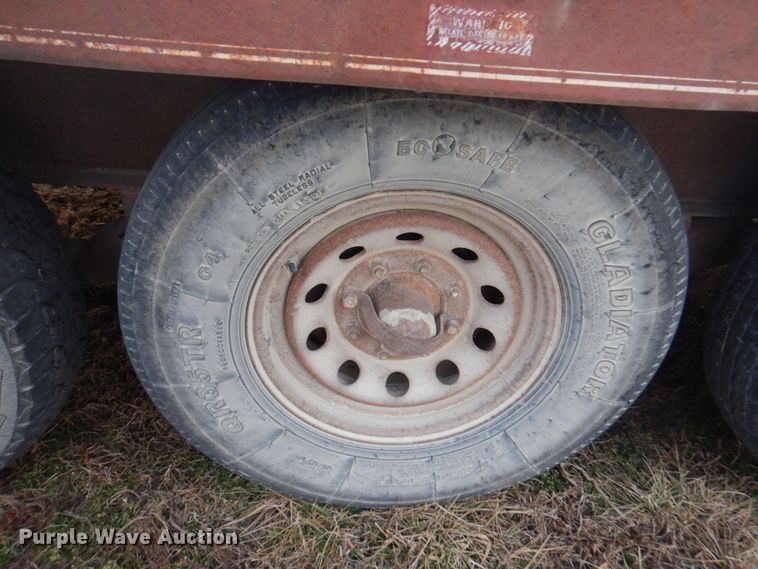 image for item DN1373 1985 Hillsboro  equipment trailer