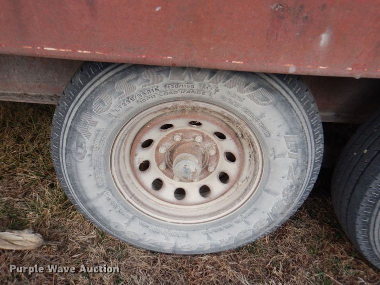 image for item DN1373 1985 Hillsboro  equipment trailer