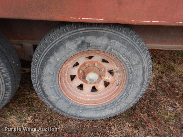 image for item DN1373 1985 Hillsboro  equipment trailer