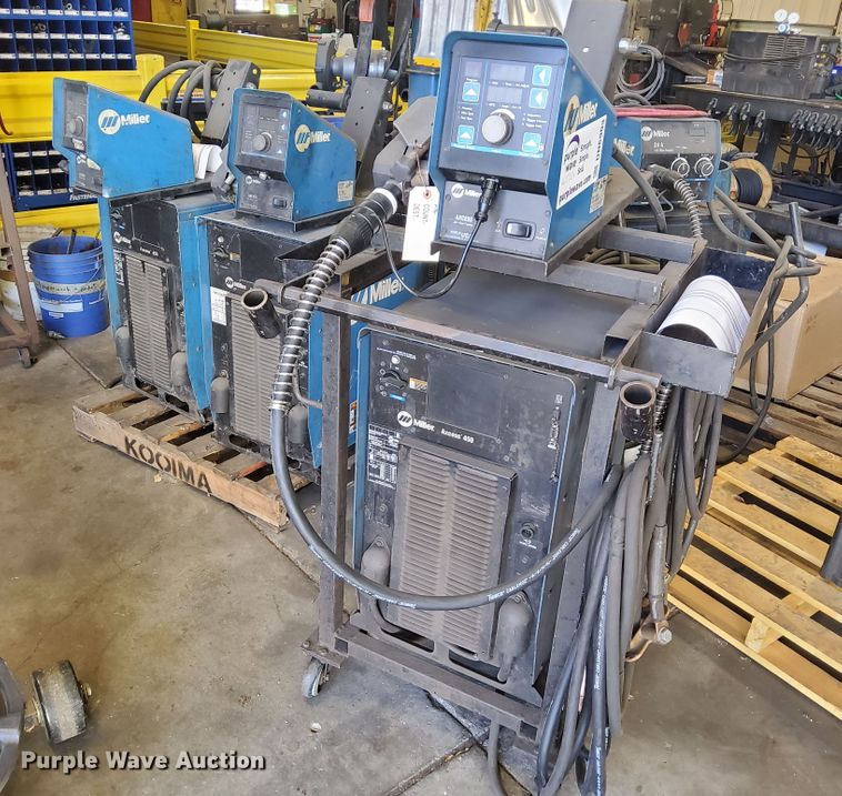 image for item DN6903 (5) Miller Axcess 450 welders