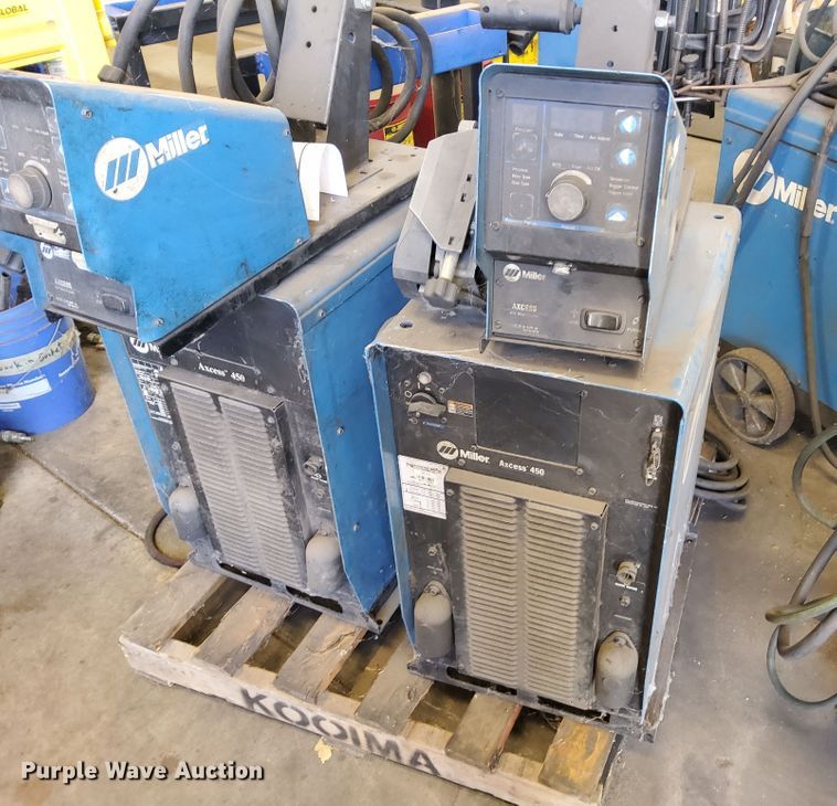 image for item DN6903 (5) Miller Axcess 450 welders