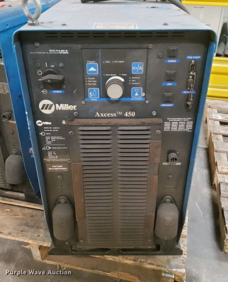 image for item DN6903 (5) Miller Axcess 450 welders