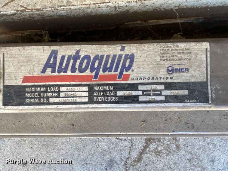 image for item DN8008 Autoquip PDQ-40  scissor lift