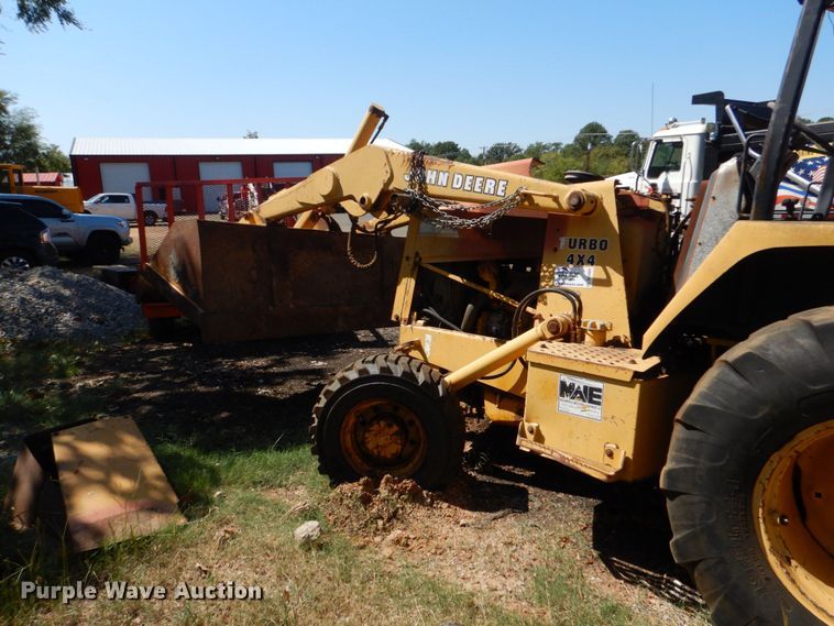 image for item DO1609 1993 John Deere 310D  backhoe