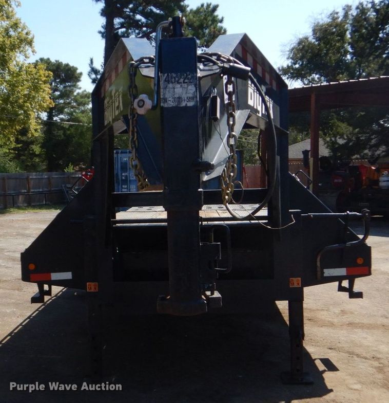 image for item DO1612 2017 Big Tex 22GN-20BK+5MR  equipment trailer