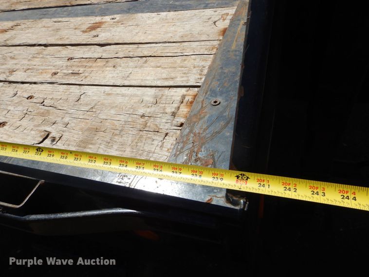 image for item DO1612 2017 Big Tex 22GN-20BK+5MR  equipment trailer