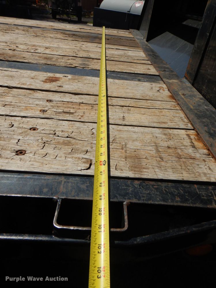 image for item DO1612 2017 Big Tex 22GN-20BK+5MR  equipment trailer