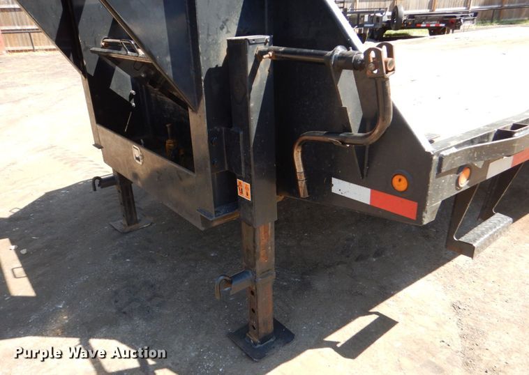 image for item DO1612 2017 Big Tex 22GN-20BK+5MR  equipment trailer