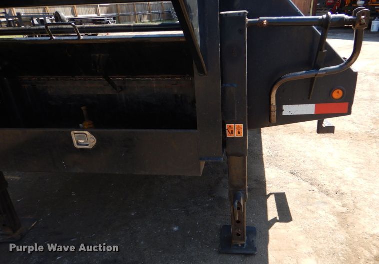 image for item DO1612 2017 Big Tex 22GN-20BK+5MR  equipment trailer