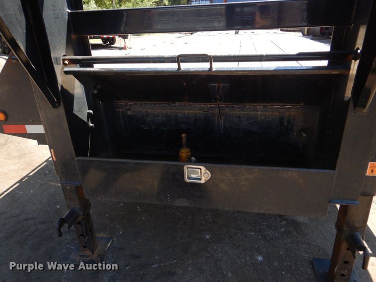 image for item DO1612 2017 Big Tex 22GN-20BK+5MR  equipment trailer