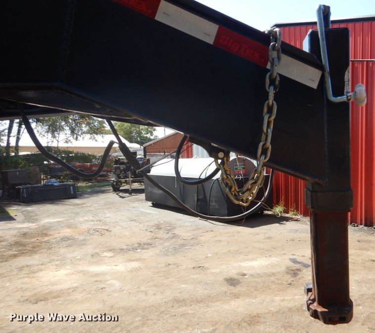 image for item DO1612 2017 Big Tex 22GN-20BK+5MR  equipment trailer