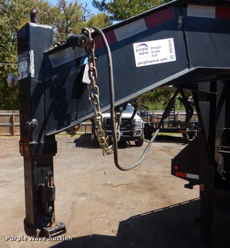 image for item DO1612 2017 Big Tex 22GN-20BK+5MR  equipment trailer