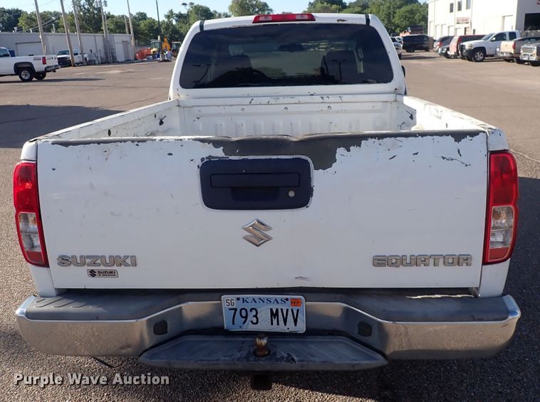 image for item DQ2939 2009 Suzuki Equator  Ext. Cab pickup truck