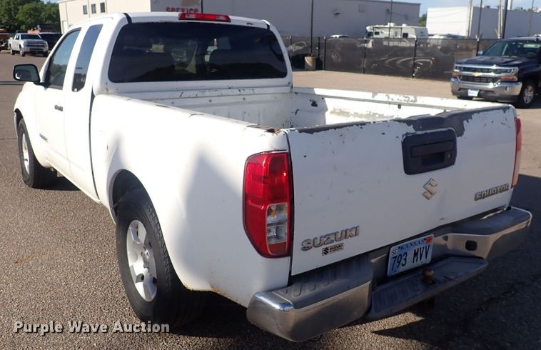 image for item DQ2939 2009 Suzuki Equator  Ext. Cab pickup truck