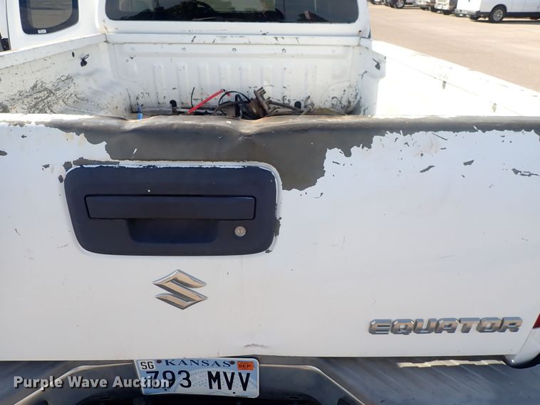 image for item DQ2939 2009 Suzuki Equator  Ext. Cab pickup truck