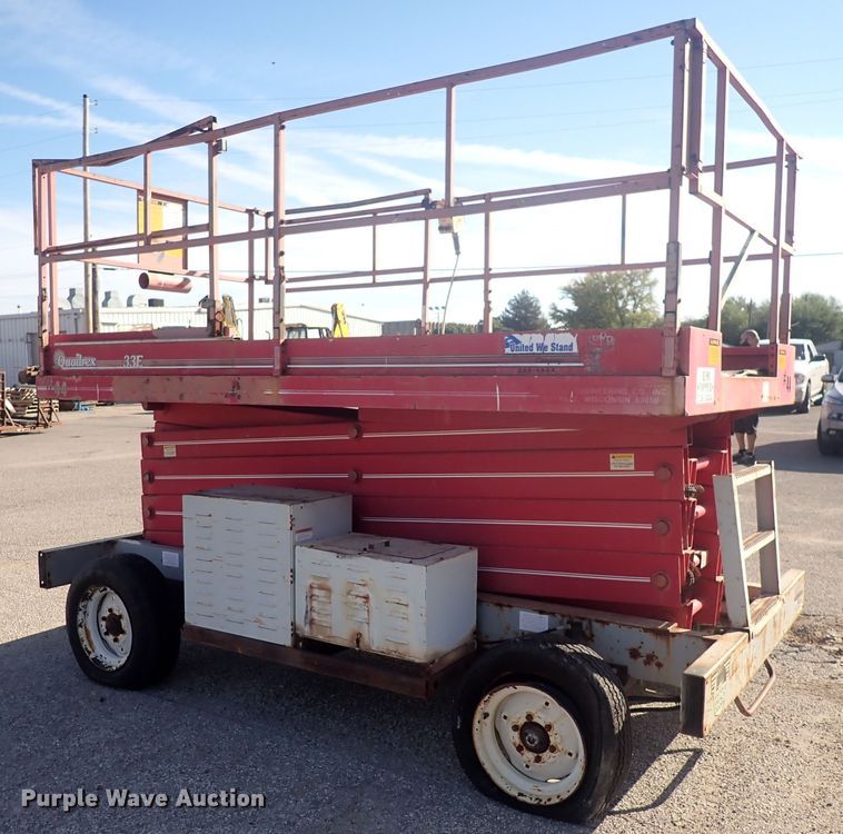 image for item DQ2972 Quadrex 33E  scissor lift
