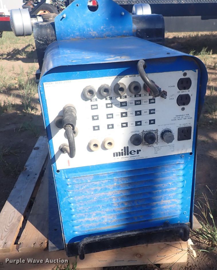 image for item DQ3018 Miller AEAD-200LE  welder/generator