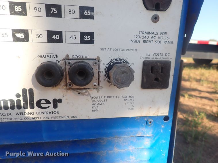 image for item DQ3018 Miller AEAD-200LE  welder/generator