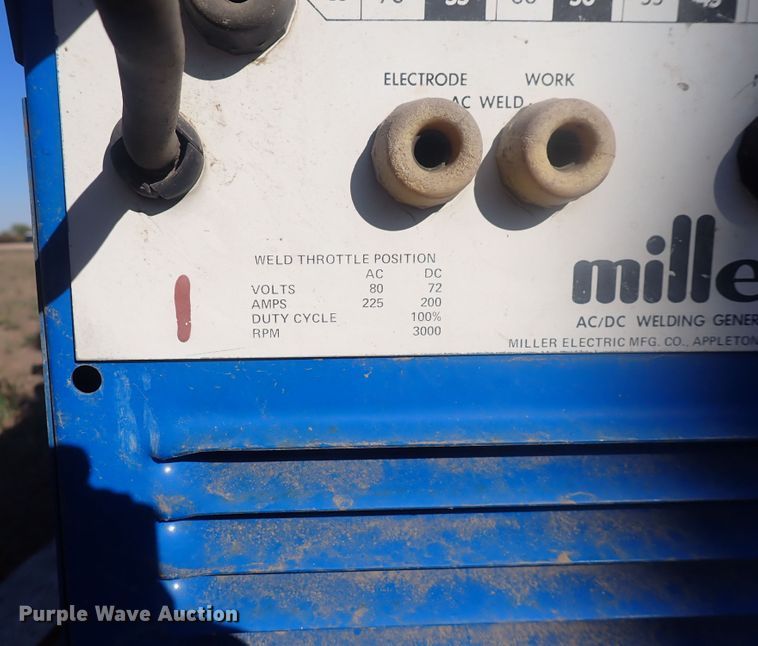 image for item DQ3018 Miller AEAD-200LE  welder/generator