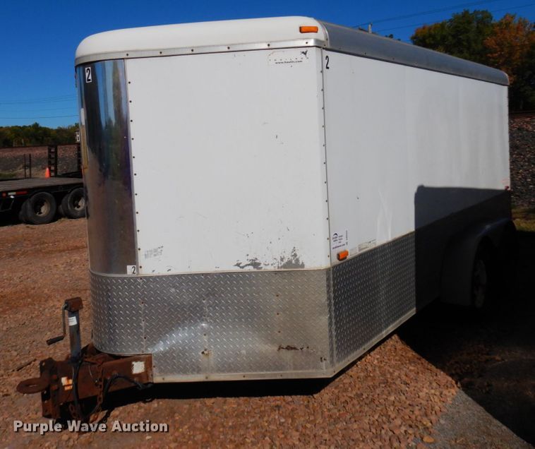 image for item DR0552 2008 Forest River  enclosed cargo trailer