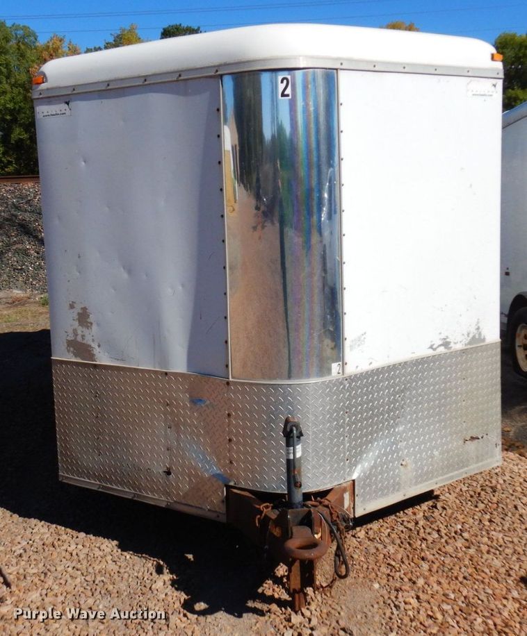 image for item DR0552 2008 Forest River  enclosed cargo trailer