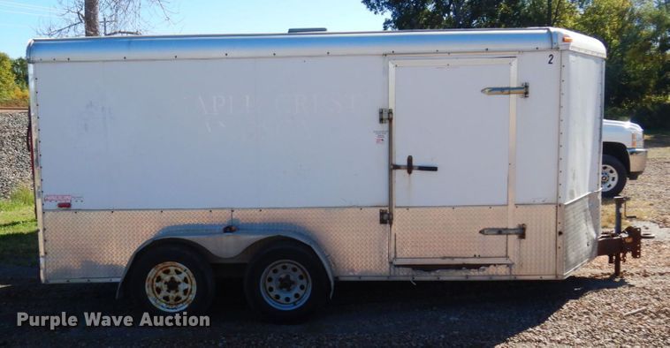 image for item DR0552 2008 Forest River  enclosed cargo trailer