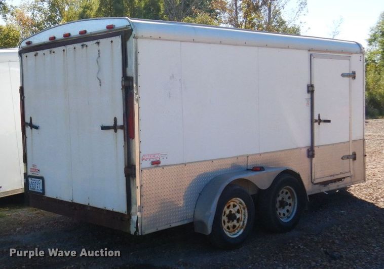 image for item DR0552 2008 Forest River  enclosed cargo trailer