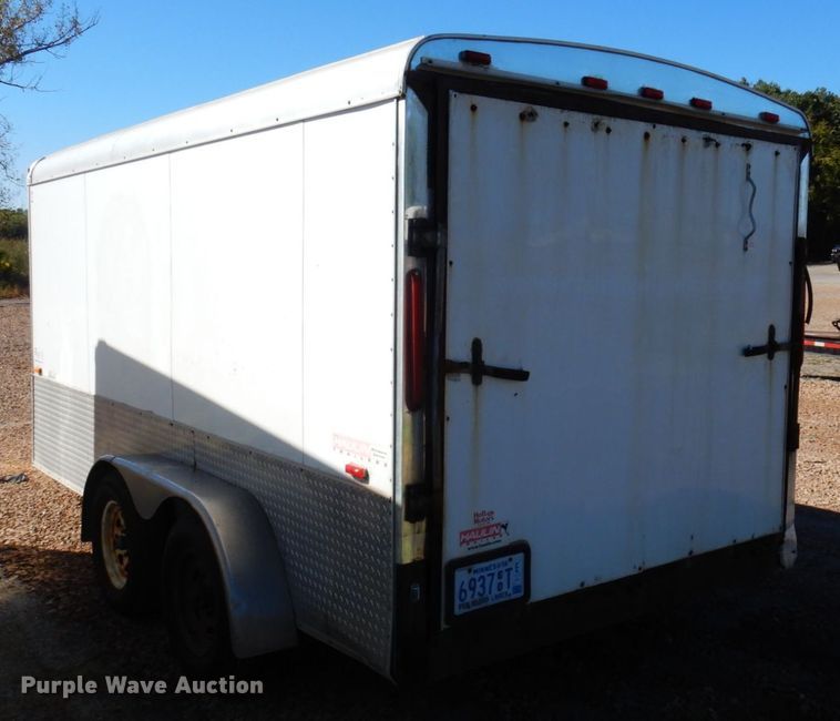 image for item DR0552 2008 Forest River  enclosed cargo trailer