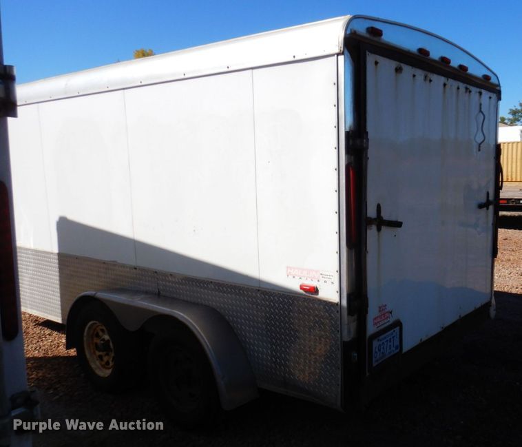 image for item DR0552 2008 Forest River  enclosed cargo trailer